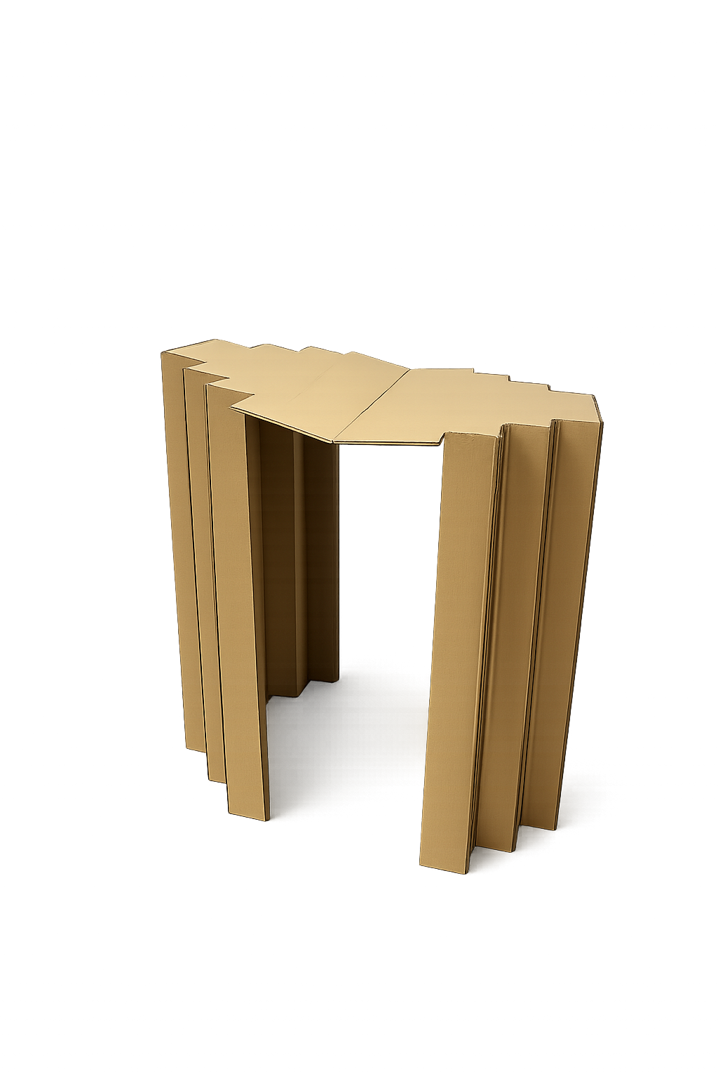 Naqsh first prototype, cardboard mock-up testing form and sizing